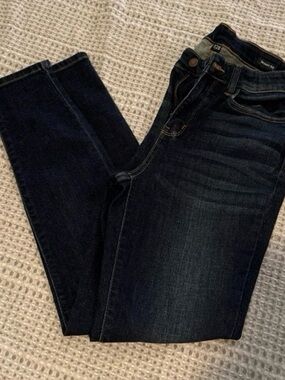 Judy Blue Dark Wash Slim Straight Jeans - Classic Indigo